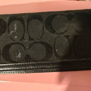 Coach Checkbook Project Wallet